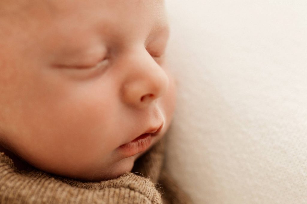 Detailbild Newbornshooting Babyshooting