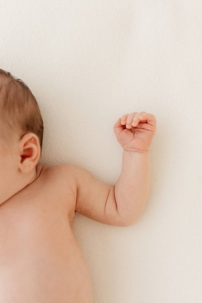 Detailbild Newbornshooting Babyshooting